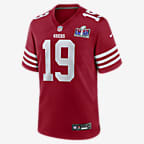 San Francisco 49ers Nike Game Road Jersey - Brandon Aiyuk - Youth