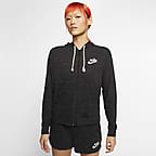 black tunic sweatshirt