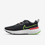 nike running react miler pink