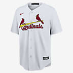 Nike Men's Replica St. Louis Cardinals Paul Goldschmidt #46 White Cool Base  Jersey