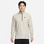 【ナイキ公式】ツアー メンズ Dri-FIT ADV 1/2ジップ ゴルフトップ グレー メンズ 2XL Nike TOUR Men's Dri-FIT ADV 1/2-Zip GOLF TOP