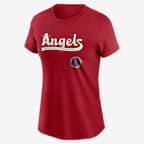 Los Angeles Angels City Connect Wordmark Women's Nike MLB T-Shirt 