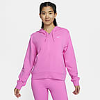 Nike Dri-FIT One Women's Full-Zip French Terry Hoodie. Nike ID