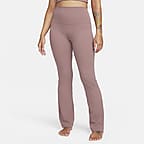 Nike Women's Yoga Dri-FIT Luxe Flared Pants, Medium, Oil Green - Yahoo  Shopping