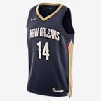 New Orleans Pelicans Icon Edition 2022/23 Nike Dri-FIT NBA Swingman Jersey.  Nike ID