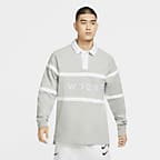 swoosh rugby shirt