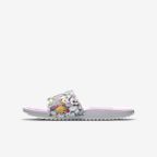 Athletic Sandal Black//White//Space Purple//Hyper Jade NIKE Kids Kawa Slide 3 Little Kid GS//PS