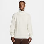 Nike Life Men's Cable Knit Turtleneck Sweater.