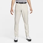 Men's Nike 5 Pocket Slim Flex Golf Pants Grey 38x34 MSR $85 New