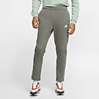 nsw club fleece pants light bone white