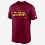 Nike Dri-FIT Logo Legend (NFL Washington Commanders) Men's T-Shirt.