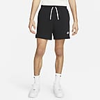 Nike Men's Club French Terry Flow Shorts, Medium, Black