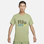 Electric green outlet nike shirt