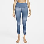 【ナイキ公式】ヨガ ウィメンズ ハイウエスト 7/8 レギンス ブルー ウィメンズ XS Nike Yoga Women's High-Waisted 7/8 Leggings