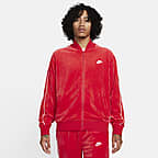 Velour deals tracksuit nike