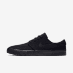 nike stefan janoski black canvas