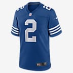 Men's Nike Carson Wentz Royal Indianapolis Colts Vapor Limited Jersey