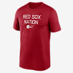 Boston Red Sox Baseball Phrase Legend Men's Nike Dri-FIT MLB T-Shirt ...