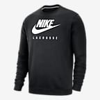 Nike Swoosh Lacrosse Men's Crew-Neck Sweatshirt. Nike.com