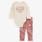 Nike Infant Girls Bodysuit And Leggings 2 Pc. Set, Baby Girl 0-24 Months, Clothing & Accessories