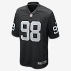 Nike Men's Nike Davante Adams Black Las Vegas Raiders Vapor Elite Jersey