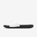 nike jordan break slide white