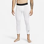 NIKE PRO 3/4 COMPRESSION BASKETBALL TIGHTS NBA TEAM ISSUE PE AT9784-011 XLT  $75 