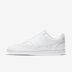 nike vision court low white