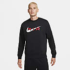 Nike Air Men's Fleece Crew-Neck Sweatshirt. Nike IE