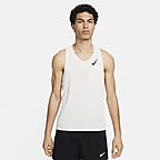 NIKE AEROSWIFT MEN'S DRI-FIT ADV RUNNING SINGLET BLACK/SUMMIT