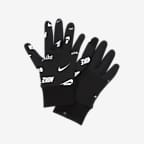 Nike Gloves Mens LARGE Club Fleece Training Cotton Touchscreen DARK  DRIFTWOOD