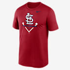 Playera Para Hombre Nike Dri-fit Legend Logo (mlb St. Louis Cardinals 