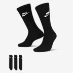 Nike Sportswear Everyday Essential Crew Socks (3 Pairs). Nike HU