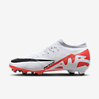 Nike Zoom Vapor 15 Pro FG - White/Red - 12 | Soccer & Rugby