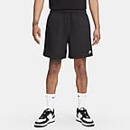 Nike Men's Swoosh Woven Shorts Black Coconut Milk Black - Toby's