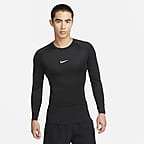 Nike Pro Men's Dri-FIT Tight Long-Sleeve Fitness Top. Nike IN