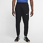 nike men's dry fleece training pants