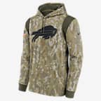 NWOT Nike NFL Denver Broncos Salute to Service Camo Hoodie Size 3XL