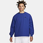 Nike woven outlet crewneck