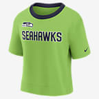 Nike Fashion (NFL Seattle Seahawks) Women's High-Hip T-Shirt. Nike.com