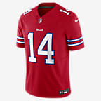 Nike Buffalo Bills No17 Josh Allen Black Men's Stitched NFL Vapor Untouchable Limited Smoke Fashion Jersey