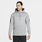 nike men's pro pullover hoodie