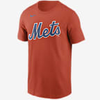 Nike Women's New York Mets Francisco Lindor #12 Blue T-Shirt