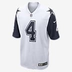 Nike Men's NFL Dallas Cowboys (Trevon Diggs) Game Football Jersey in White, Size: Large | 67NMDC2A7RF-00K