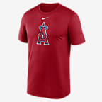 Nike Dri-FIT Legend Logo (MLB Los Angeles Angels) Men's T-Shirt. Nike.com