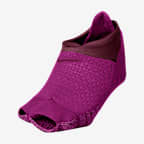 nikegrip studio toeless socks