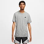 nike club tee black