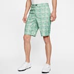 green plaid golf pants