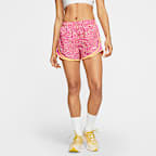 nike women's patchwork tempo running shorts