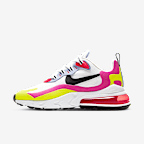 air max 270 react black and pink